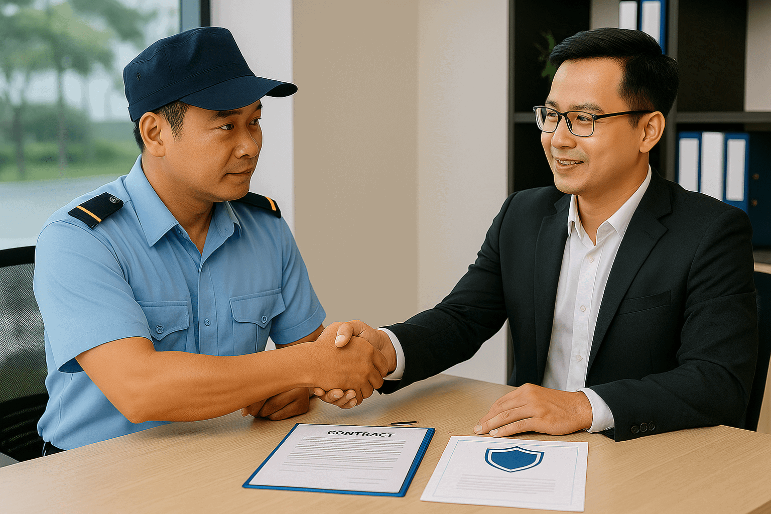 Công ty bảo vệ ký kết hợp đồng có bảo hiểm pháp lý