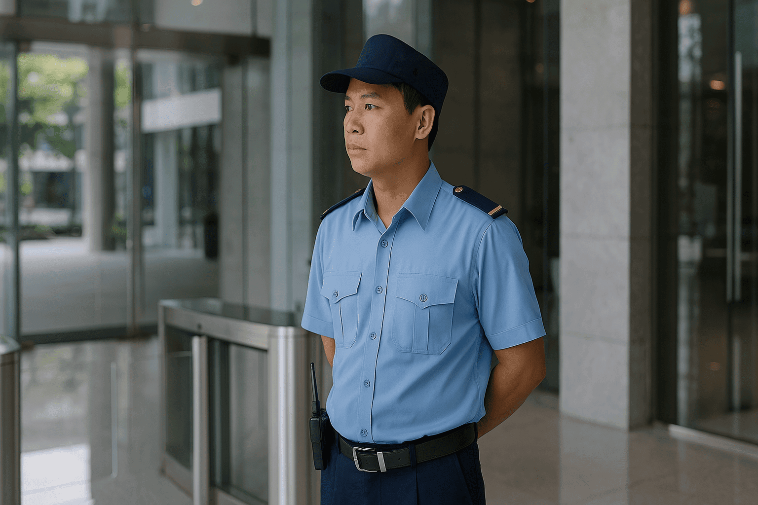 Việc làm bảo vệ Quận 1 trực tại sảnh tòa nhà văn phòng
