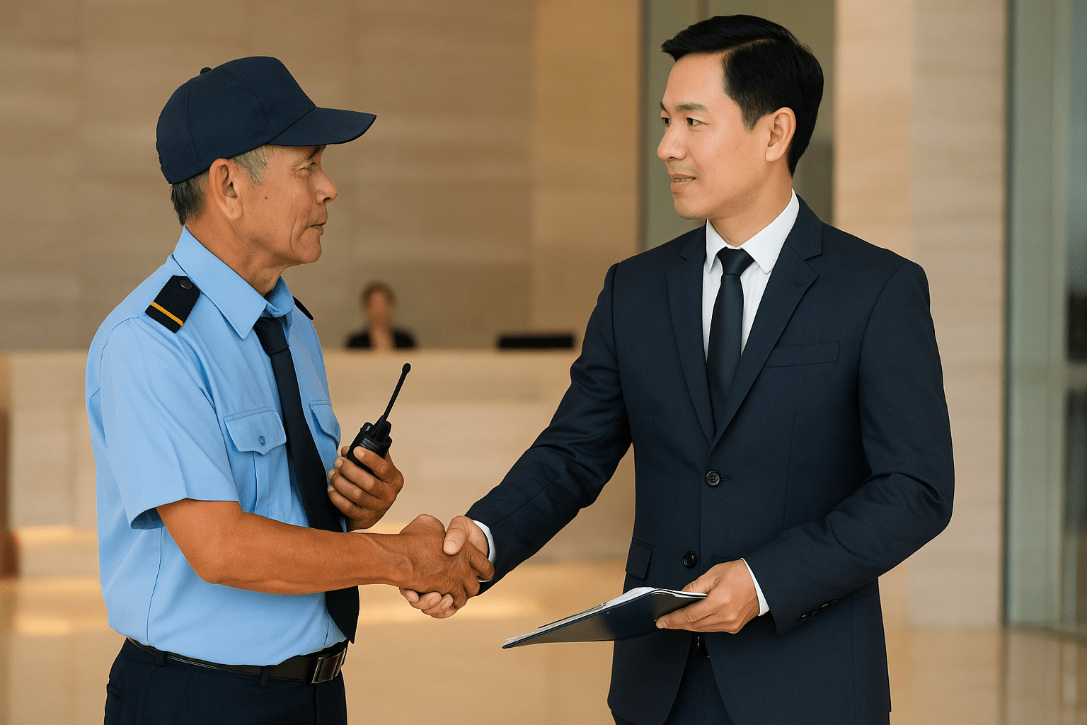 Môi trường tôn trọng trong tuyển bảo vệ lớn tuổi tại TPHCM