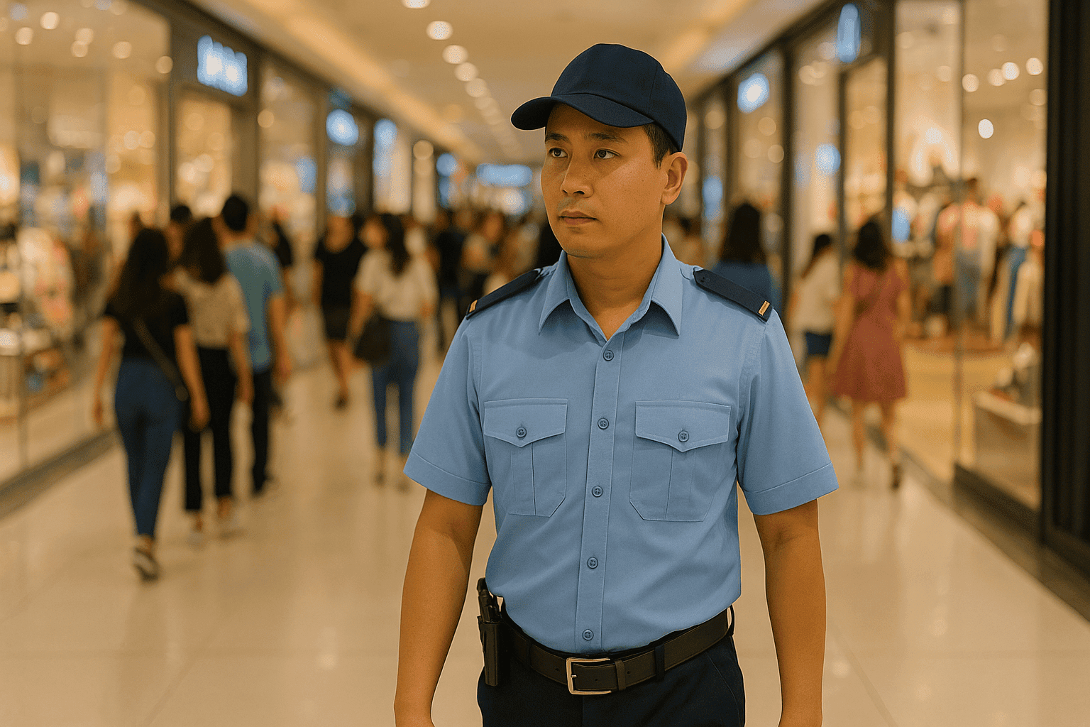 Việc làm bảo vệ Quận 1 tại trung tâm thương mại hiện đại