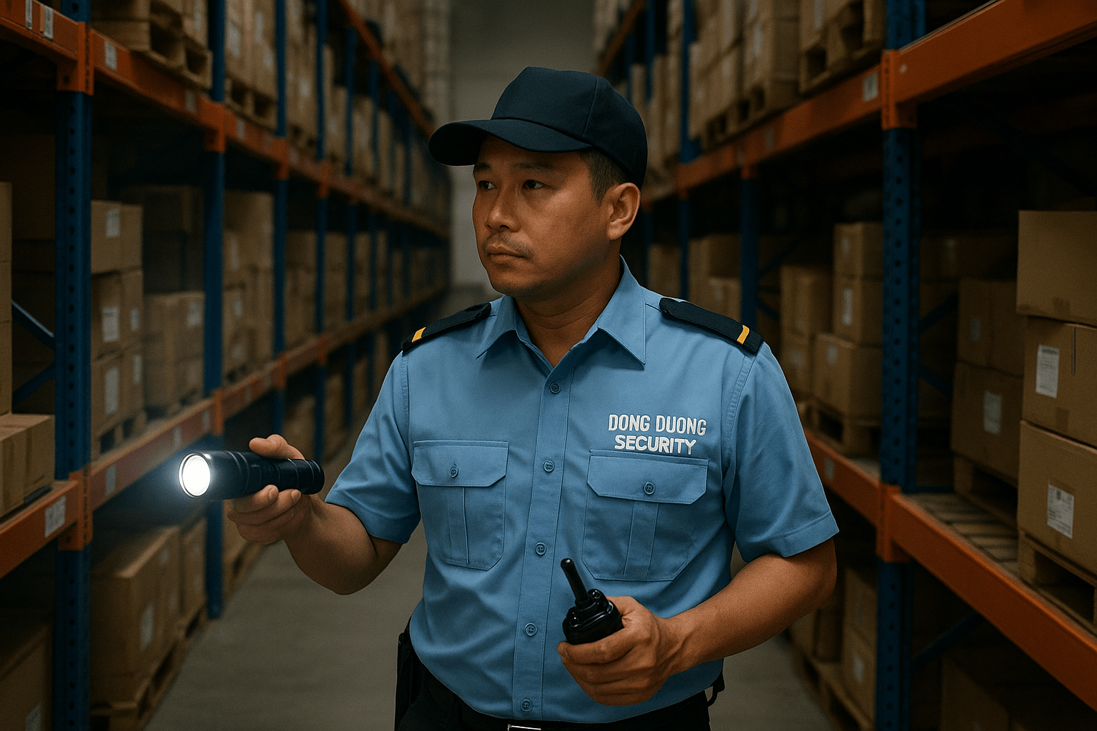 Dịch vụ bảo vệ kho hàng Đông Dương