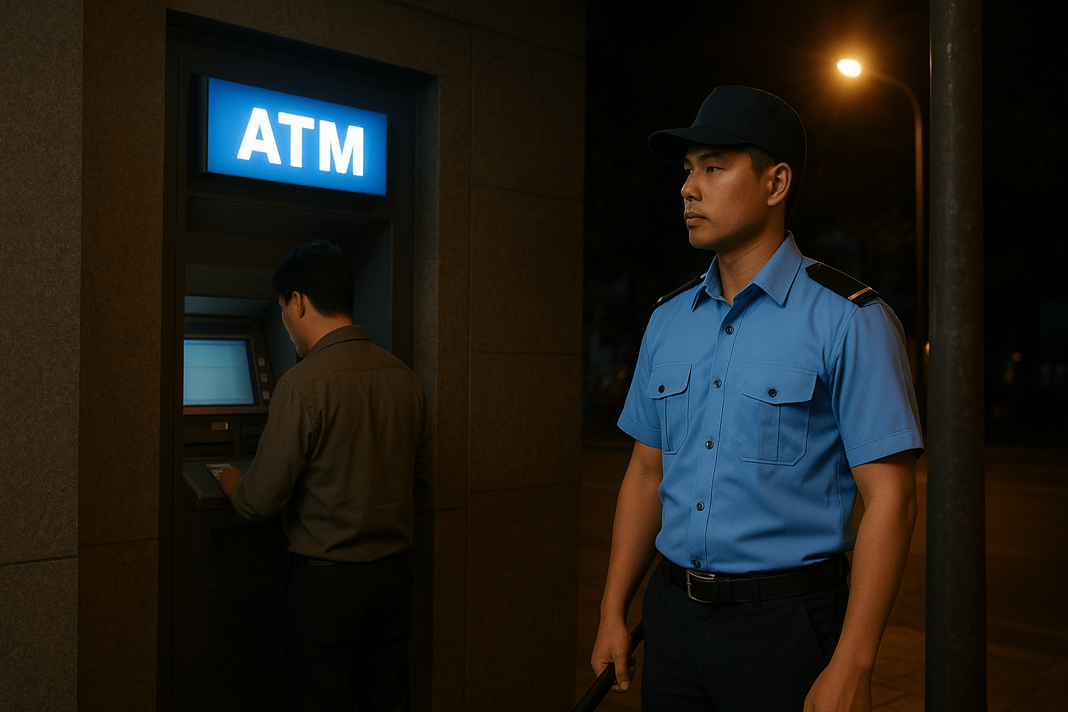 Dịch vụ bảo vệ ngân hàng an toàn