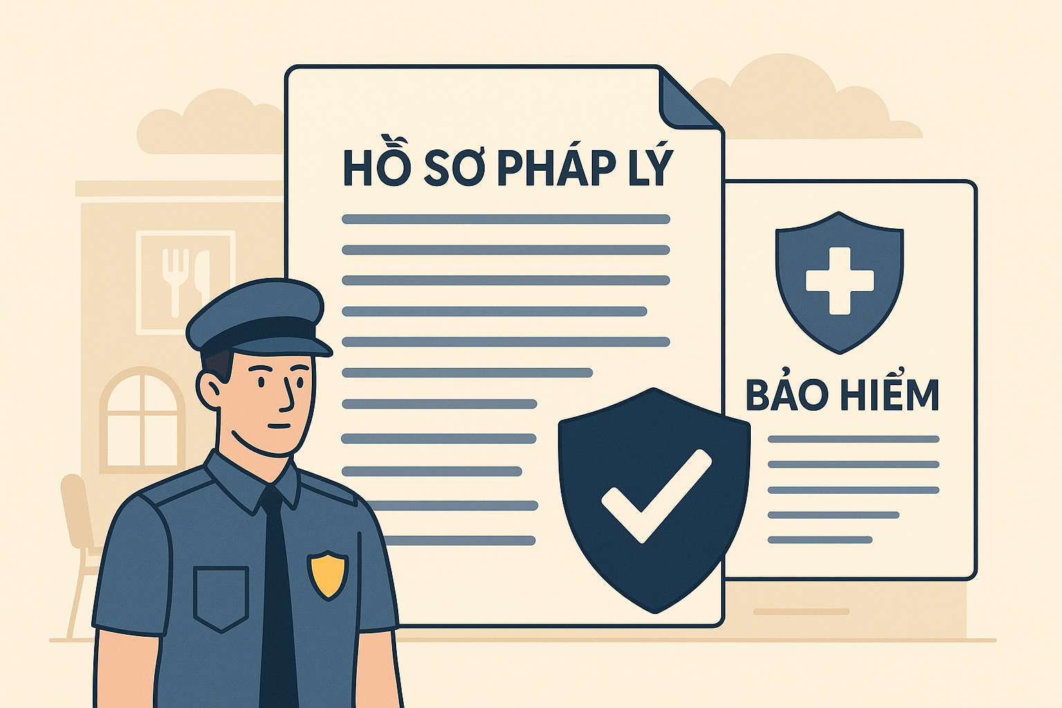 Hướng dẫn cách triển khai nhân sự bảo vệ nhà hàng