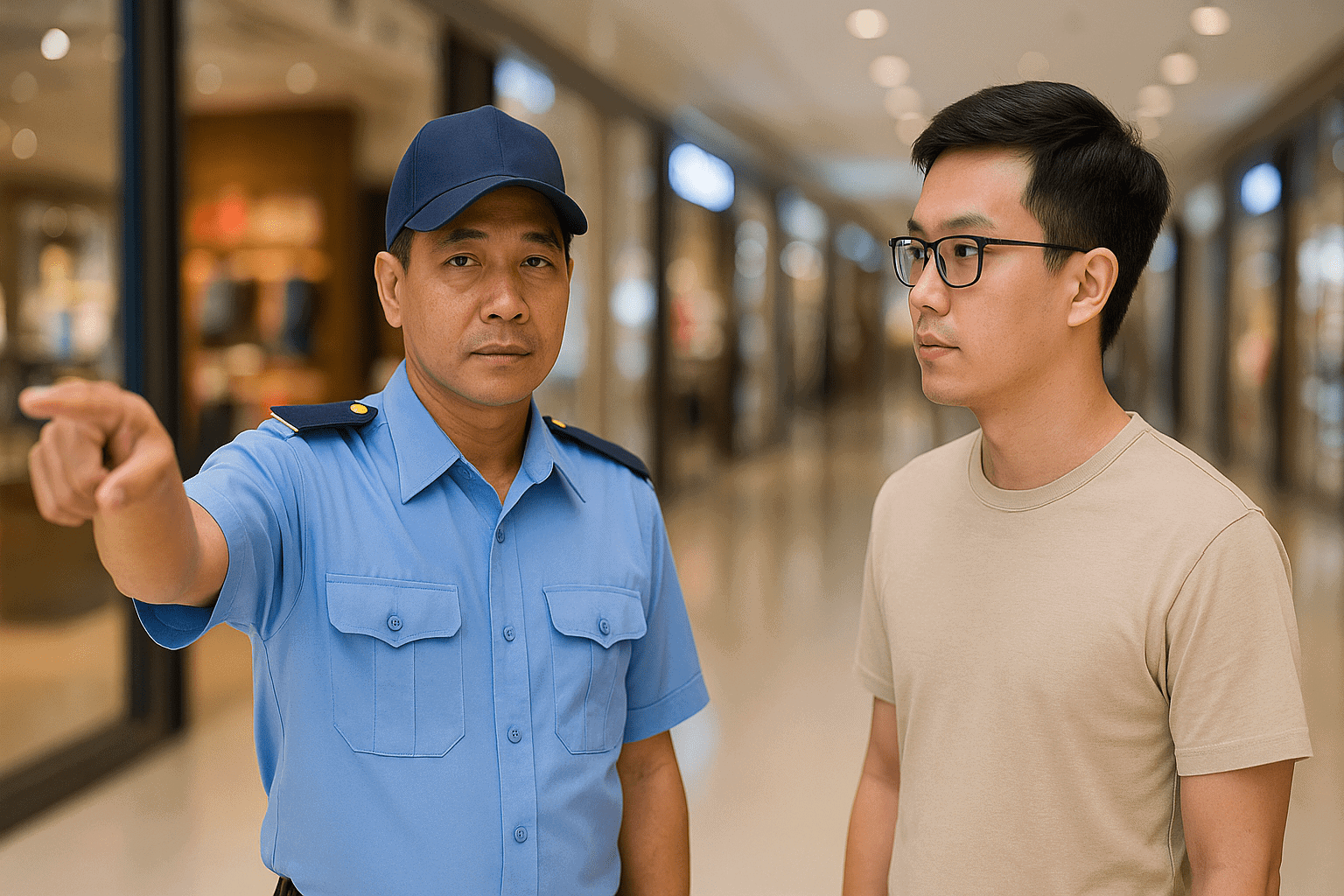 Việc làm bảo vệ Quận 10 tuần tra trung tâm thương mại sầm uất