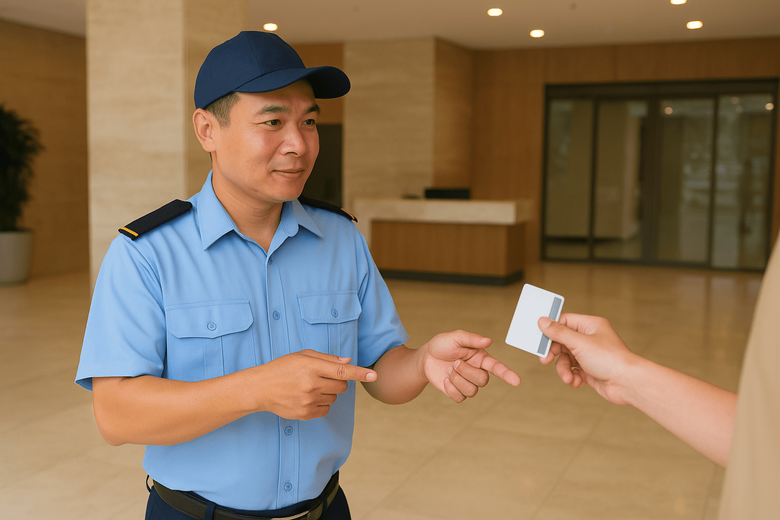 Việc làm bảo vệ Quận 8 tại chung cư trực sảnh và kiểm soát thẻ ra vào