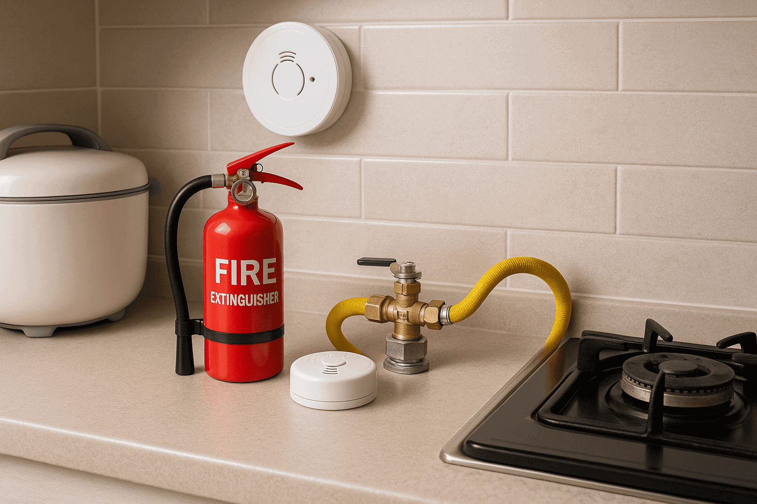 Trang bị an toàn bếp giảm nguy cơ nổ bình gas