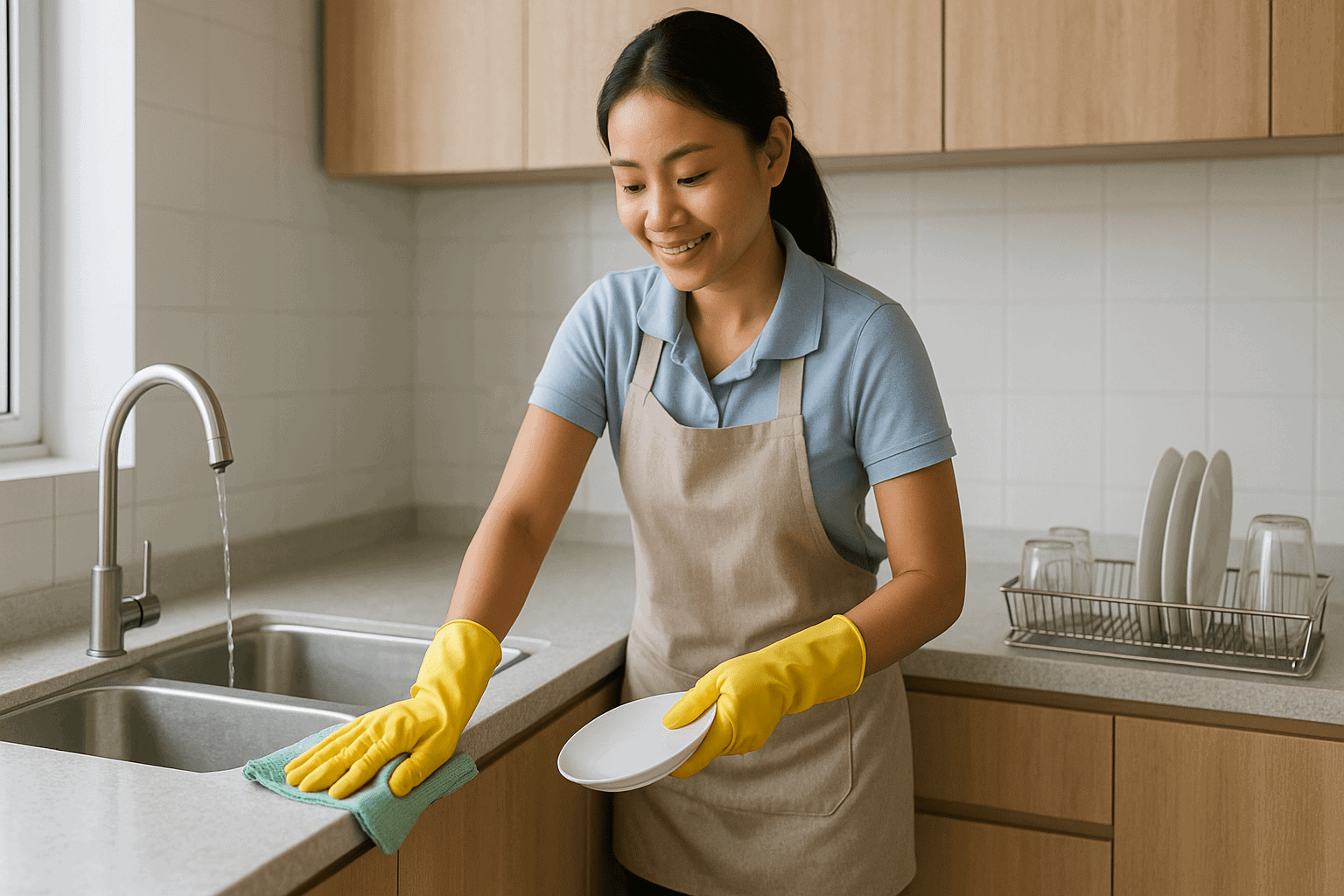 Giúp việc nhà gọn gàng việc làm bao ăn ở Vĩnh Long