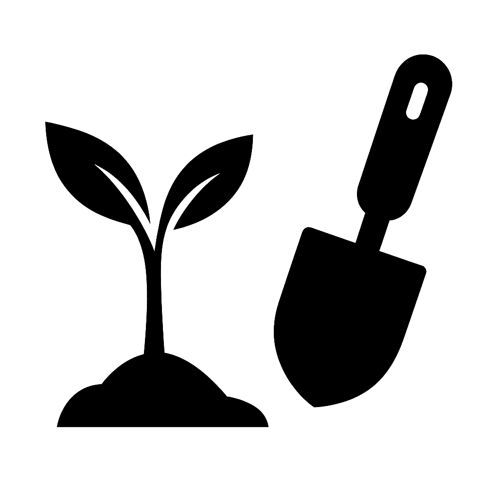 Icon nhân viên làm vườn