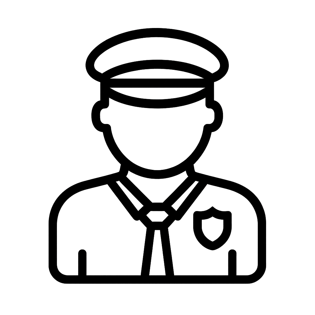 Icon việc làm bảo vệ