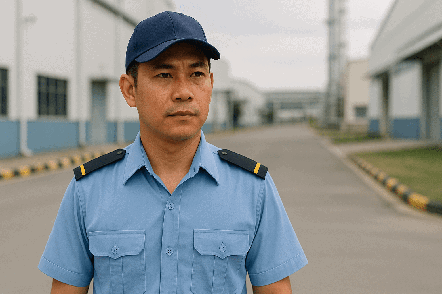 Lương bảo vệ 24 tiếng tại nhà máy khu công nghiệp