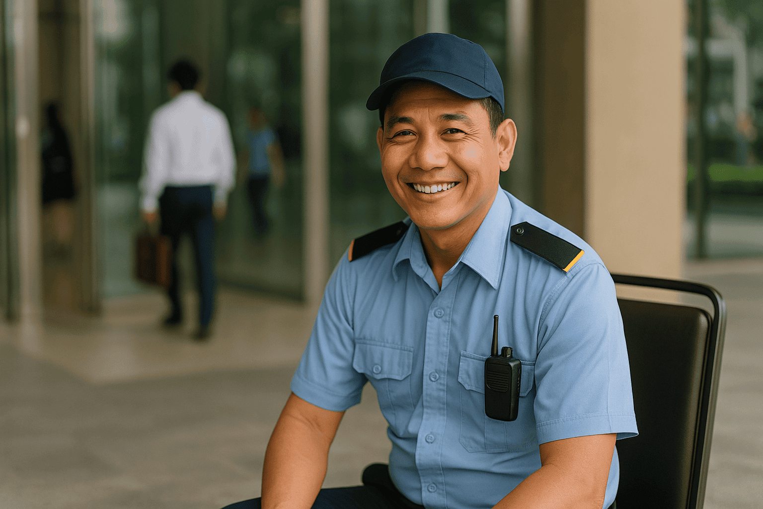 Mức lương bảo vệ trực sảnh tòa nhà ban ngày