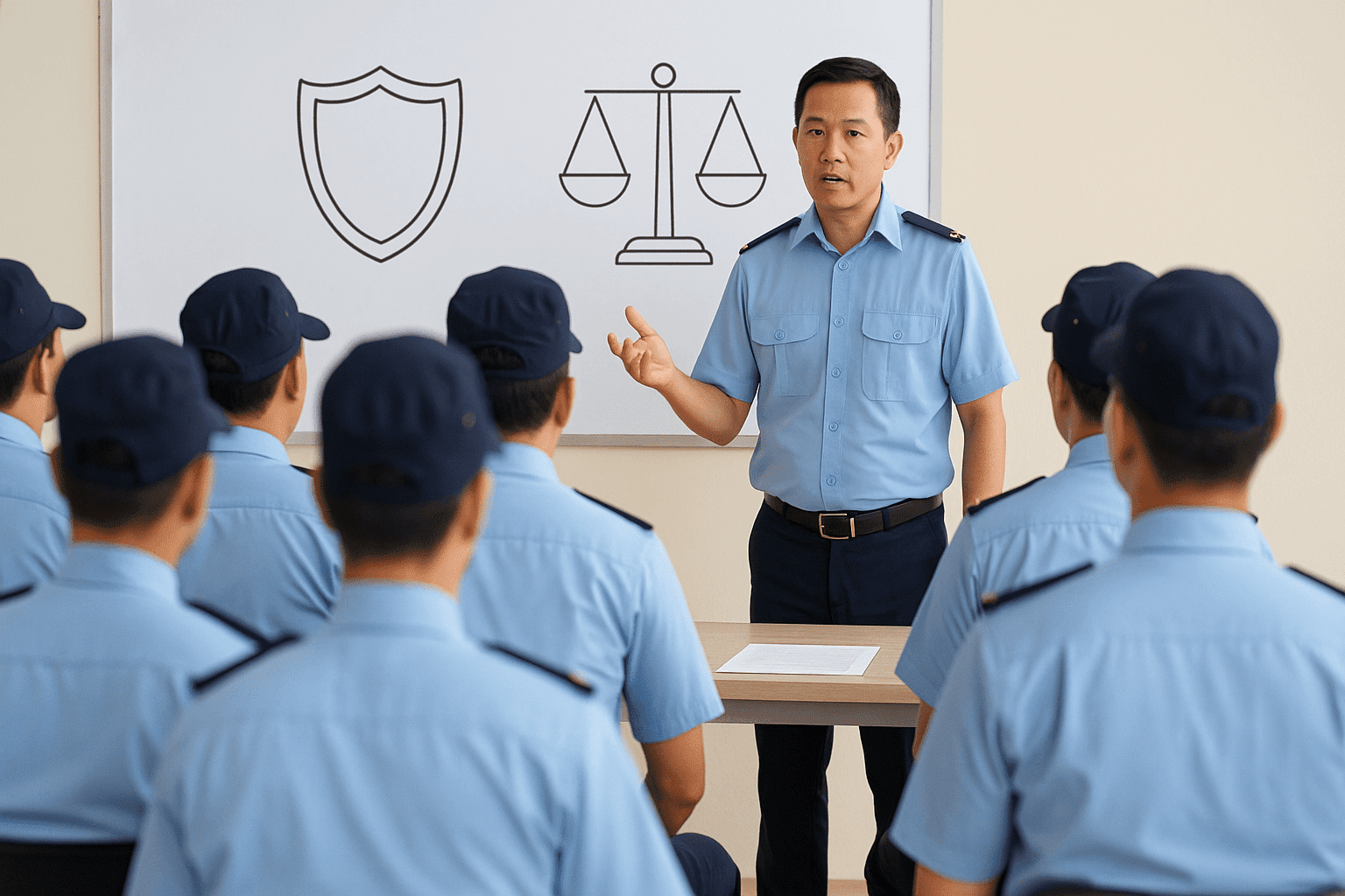 Đào tạo nhân viên bảo vệ theo nghị định 96 dịch vụ bảo vệ