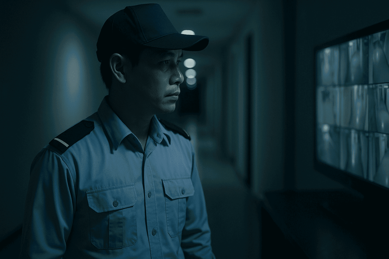 Việc làm bảo vệ Cần Giờ ca đêm trực sảnh và quan sát camera chung cư