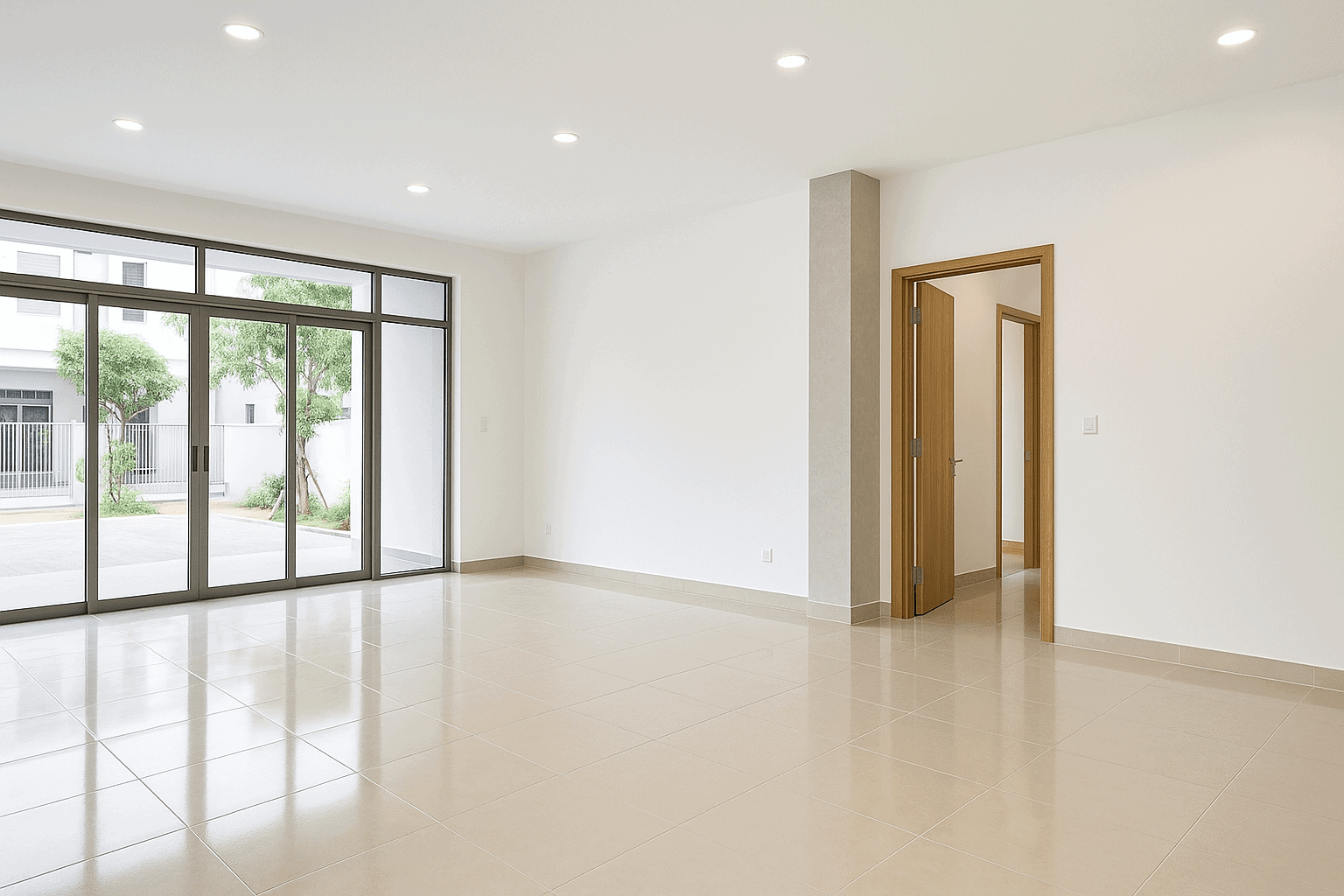 Kết quả vệ sinh công nghiệp sau xây dựng của DDF Clean